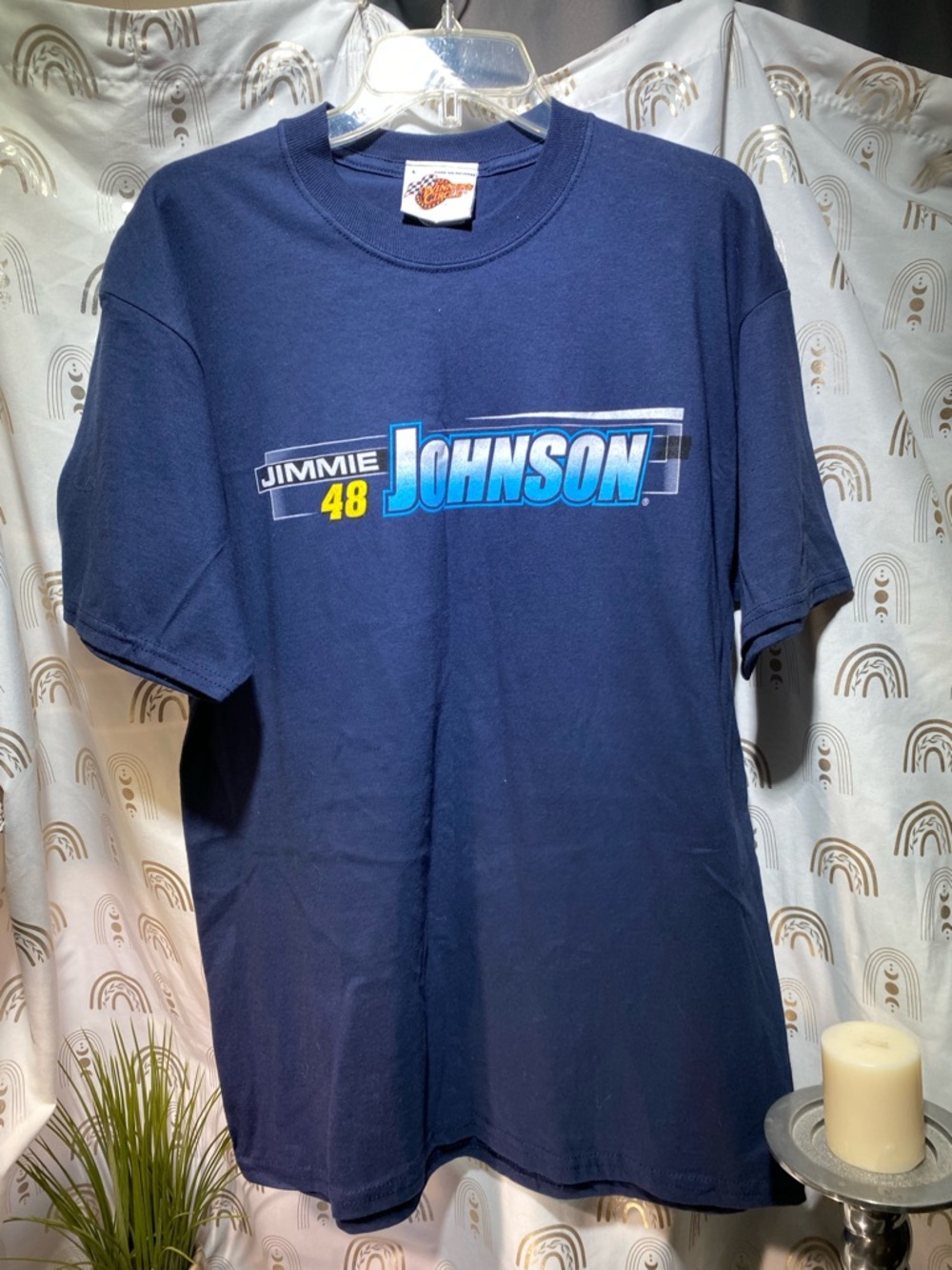 Jimmie Johnson 48 Navy Short Sleeve Tee